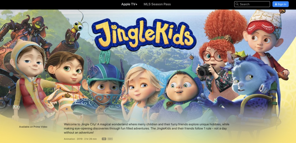 Кадры мультсериала Jingliks
